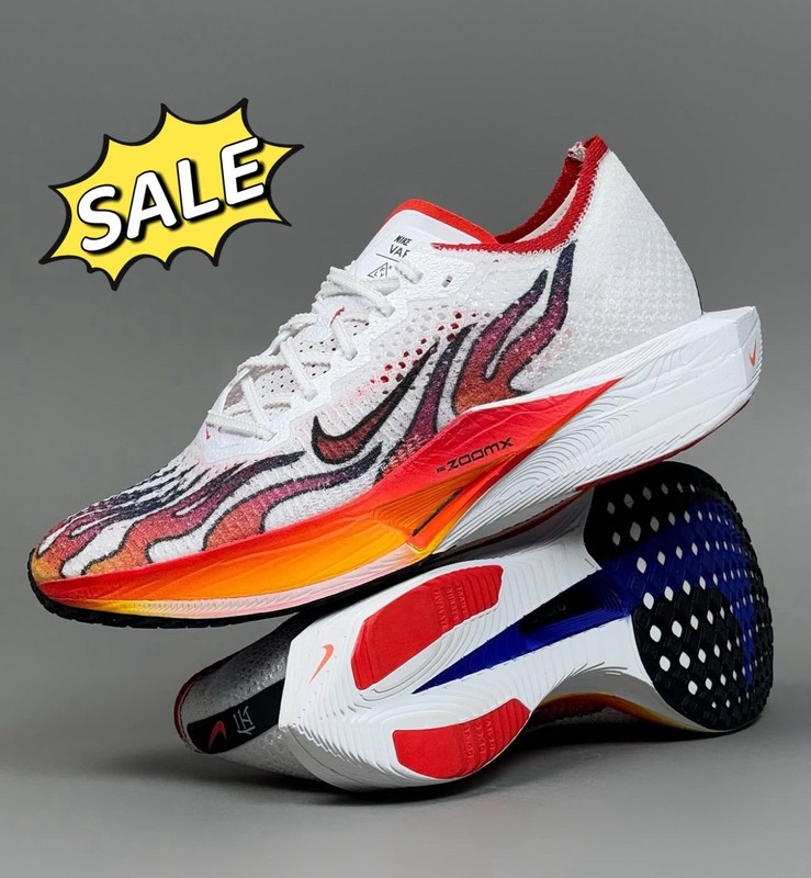 🔥Nike ZoomX VaporFly Next% 3 Ekiden Pack Flames HQ3504-100 Men’s Size 7-13