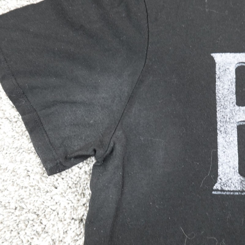 Beatles Shirt Womens Extra Large Black Abbey Road Graphic Tee Rock Pop Music Top gallery