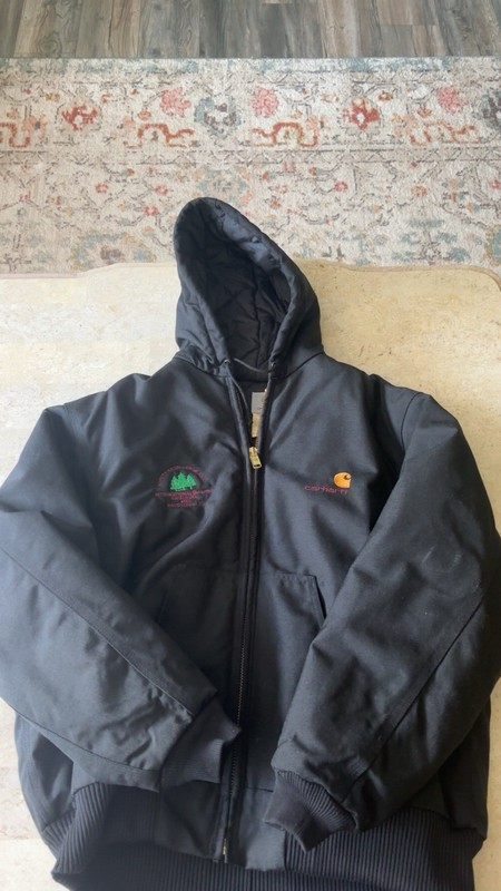 Carhartt Men’s Jacket Vintage Black Made In USA Size XL 90s