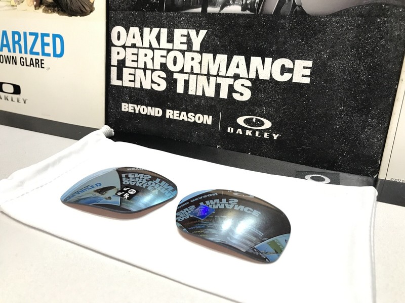Oakley Portal X Prizm Deep Water Polarized Replacement lens set / FISHING + Bag