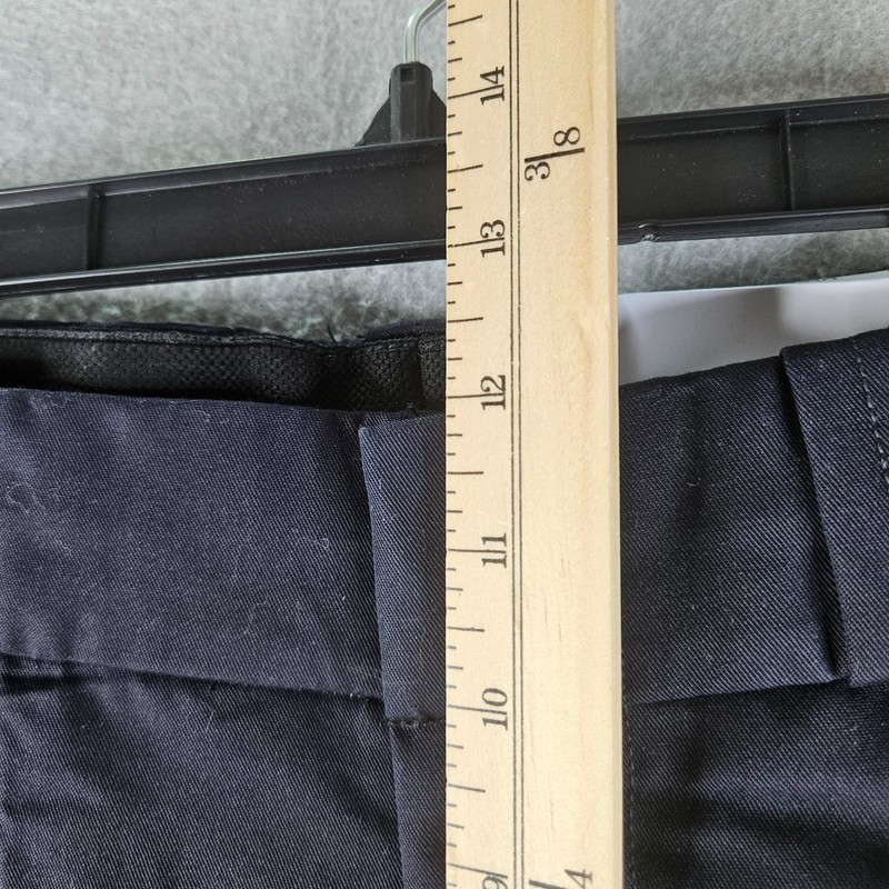 Elbeco Tek 3 Pants Men 34 Navy Blue Uniform Workwear Trousers Polyester Raw Hem gallery