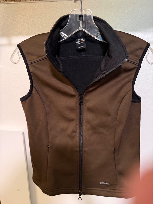 🥕 Kerrits Fleece Vest Women’s XS Lined Full Zip Equestrian Riding Vest gallery
