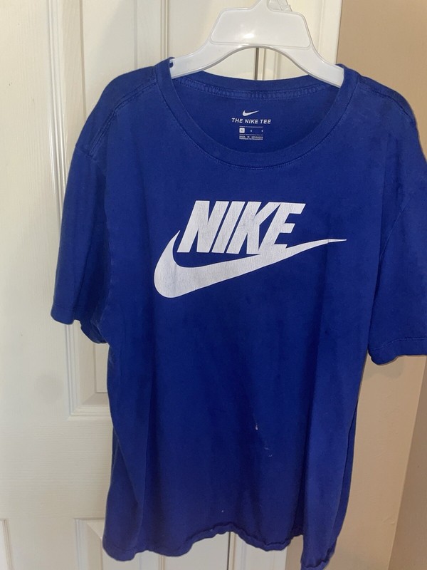 Nike Men's T-Shirt Logo Swoosh Printed Athletic Active Short Sleeve Shirt gallery