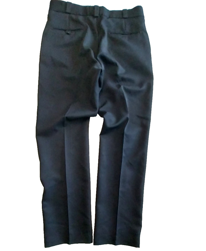 MEN'S ELBECO Classic Tex Trop Polyester Uniform Pant Black SIZE 36R gallery