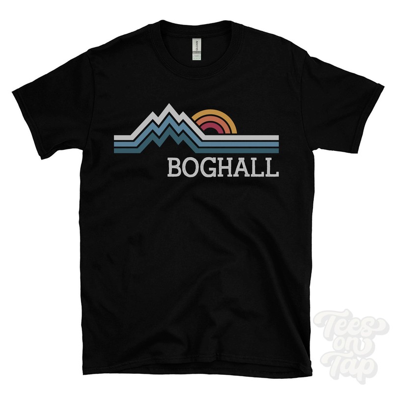 BOGHALL RETRO LOGO T-SHIRT bathgate glasgow midlothian scottish borders west