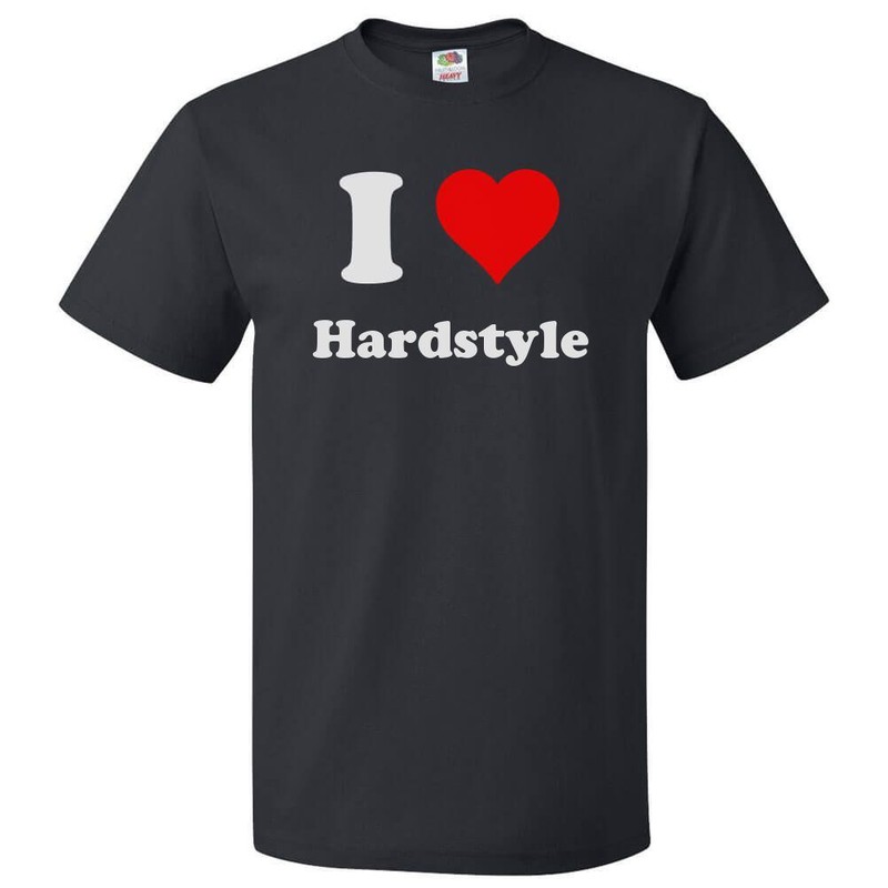 I Love Hardstyle T shirt I Heart Hardstyle