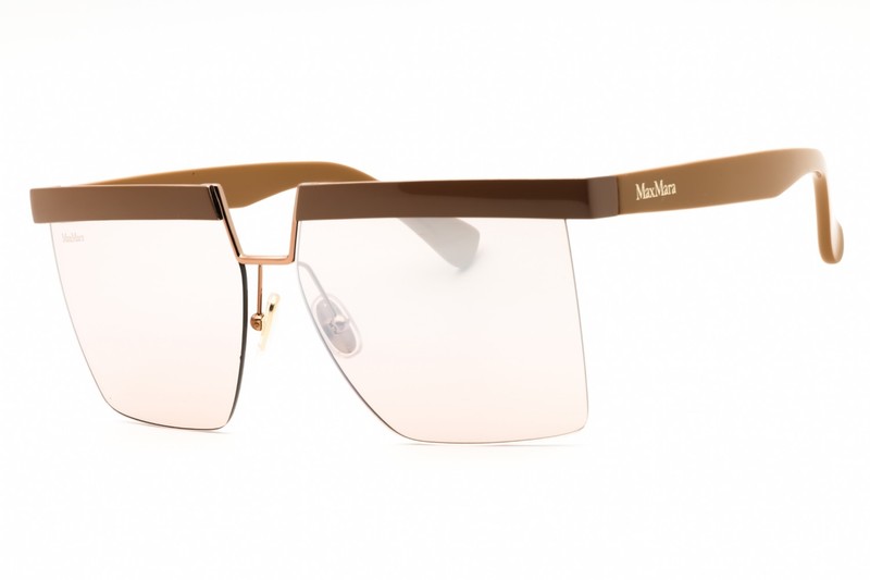 MAX MARA MM071-45G-60 Sunglasses Frame Size 60mm 140mm 13mm BROWN Women