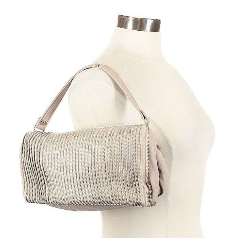 Street Level Foldable Convertible Shoulder Zipper Accent Bag NWOT Faux Leather
