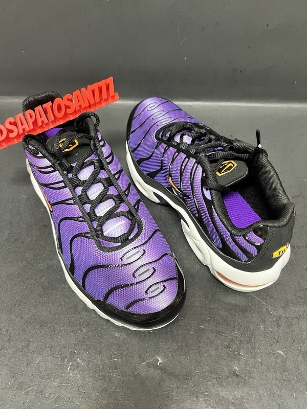 NIKE AIR MAX PLUS GS [CD0609-024] OG VOLTAGE PURPLE TN SZ 5.5 Y / WOMEN’s 7