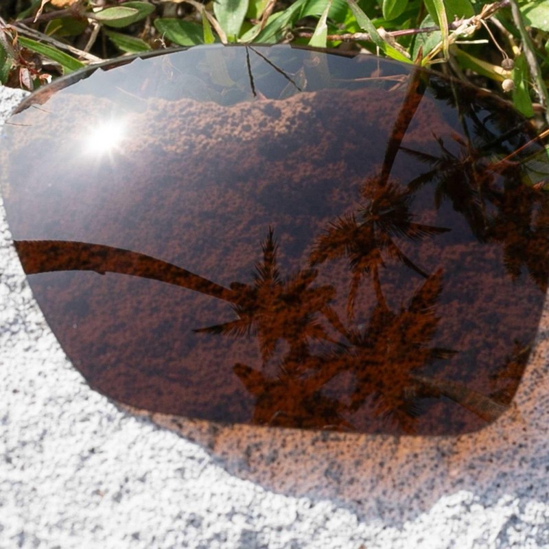 Walleva Brown Polarized Replacement Lens For Oakley Gibston XL (OO9470 Series) gallery