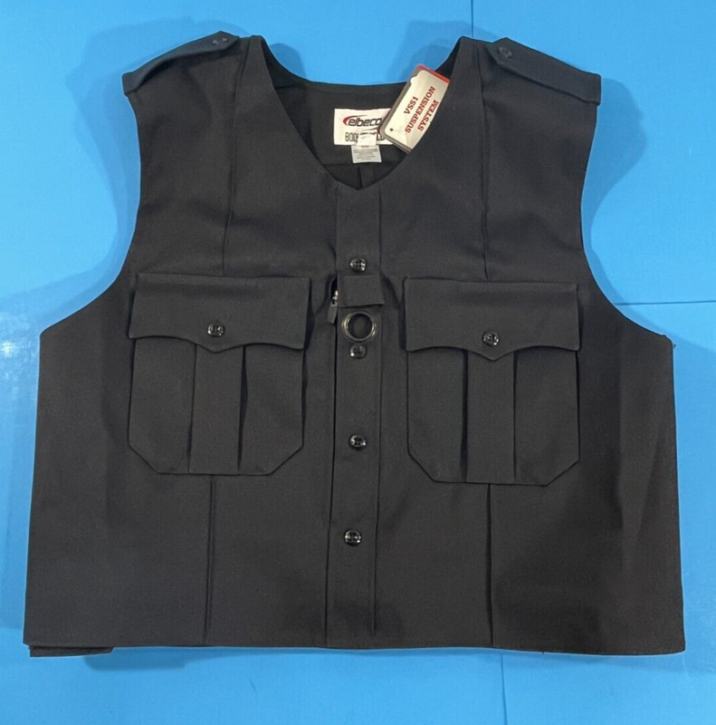 XS REG ELBECO V3 BODY SHIELD EXTERNAL VEST ARMOR CARRIER MIDNIGHT NAVY V3114B gallery
