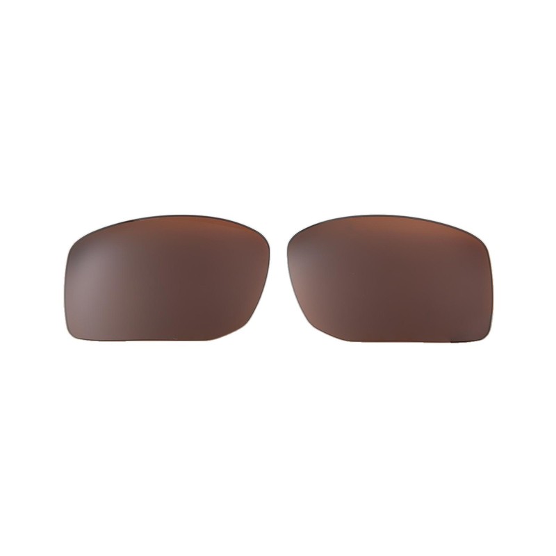 Walleva Brown Polarized Replacement Lens For Oakley Gibston XL (OO9470 Series)