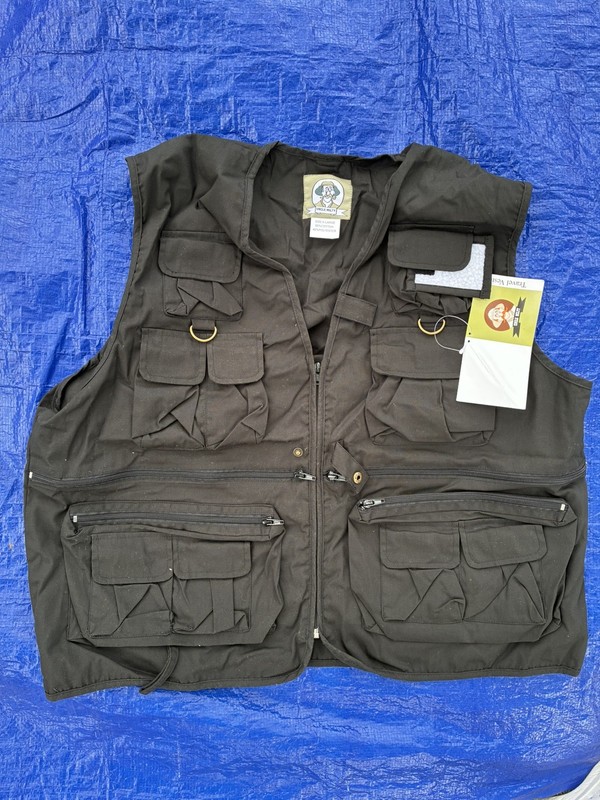 Uncle Milty 17 Pocket Travelers Fishing & Photography Hunting Camping Vest