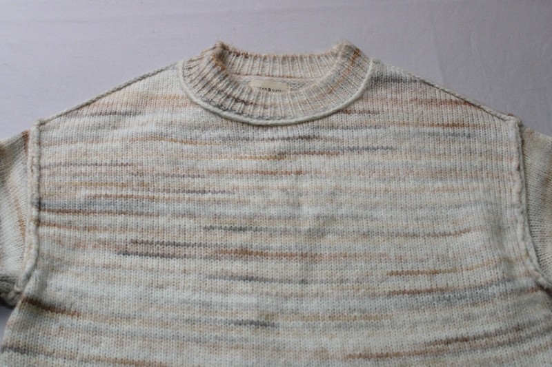 Thread & Supply Women's Petite Soft Knit Sweater EJ3 Multicolor Small NWT gallery