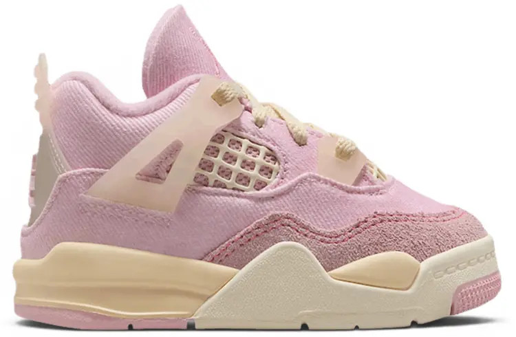 Air Jordan 4 Retro Toddler Iced Carmine IB6714-600 Infant Size