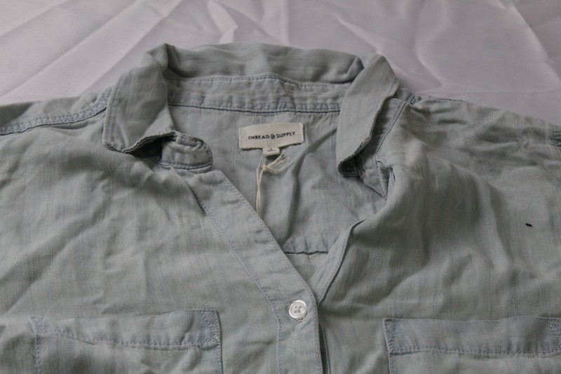Thread & Supply Women's Ginger Tencel Lyocell Top CN6 Amy Wash Large NWT gallery