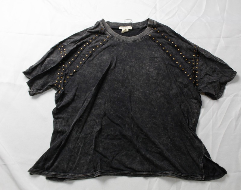 Torrid Women’s Festi Embellished Drop Shoulder Tee BE5 Phantom Size 00 (Medium)