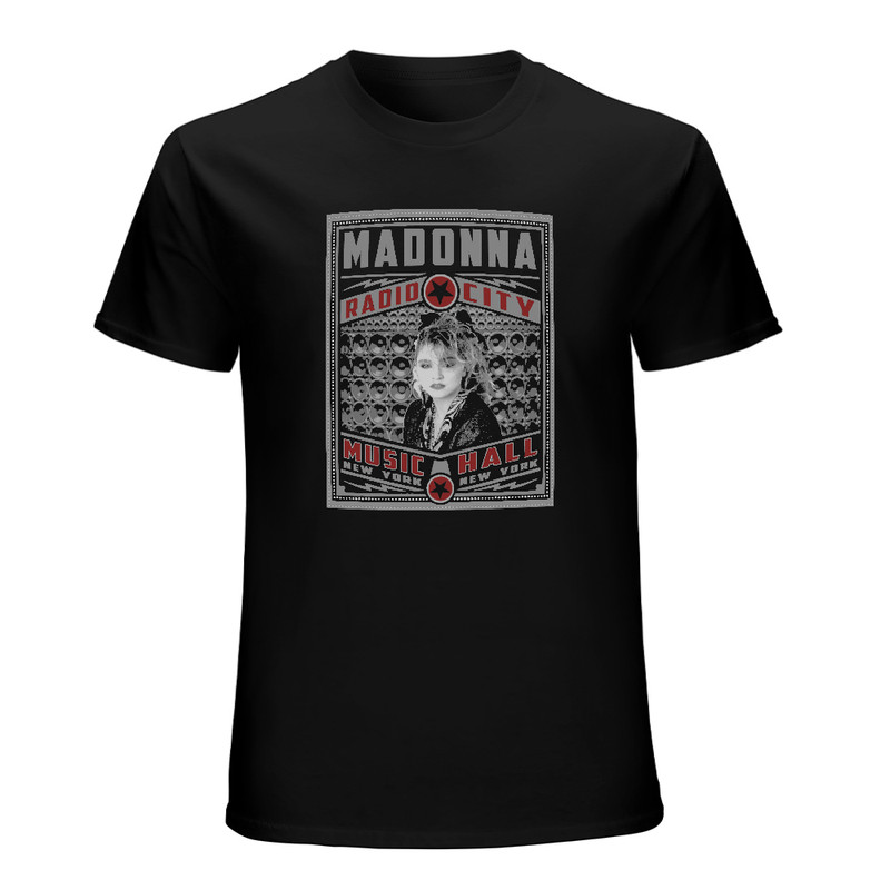 MADONNA new blue T SHIRT 80s pop queen All sizes S M L XL XXL 3xl RETRO gallery