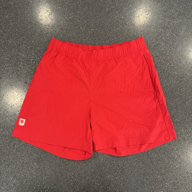 FJALLRAVEN Women’s High Coast Relaxed Shorts Rowan Red EU 46 – US 35″