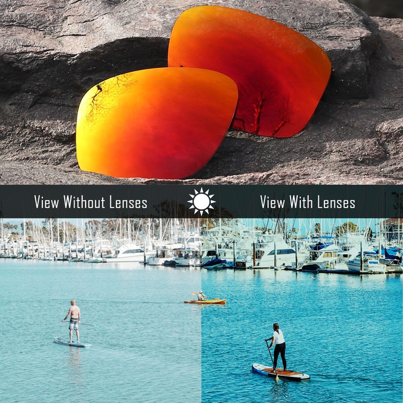 Anti Scratch Polarized Replacement Lenses for-Oakley Gascan OO9014 Options gallery