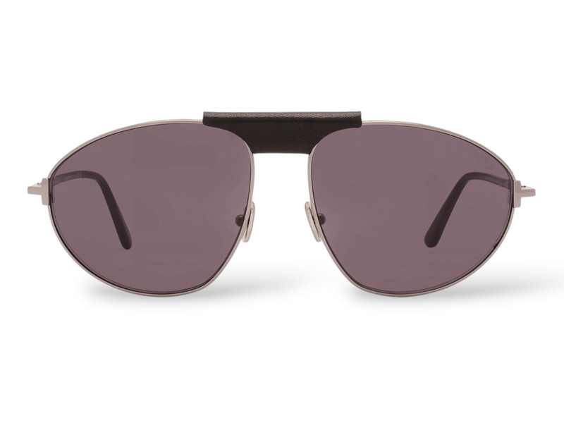 Tom Ford Ken FT 1095 14A Pilot Sunglasses Men’s Light Ruthenium 60-16-140