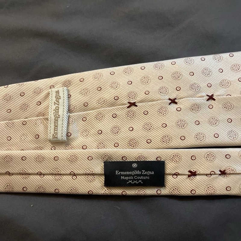 Ermenegildo Zegna Creamy Tie