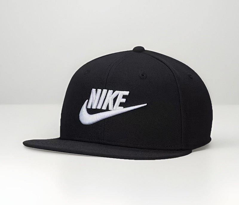NIKE Dri-FIT Pro Structured Futura Cap Hat Black/White Size L/XL FB5380-010 NEW