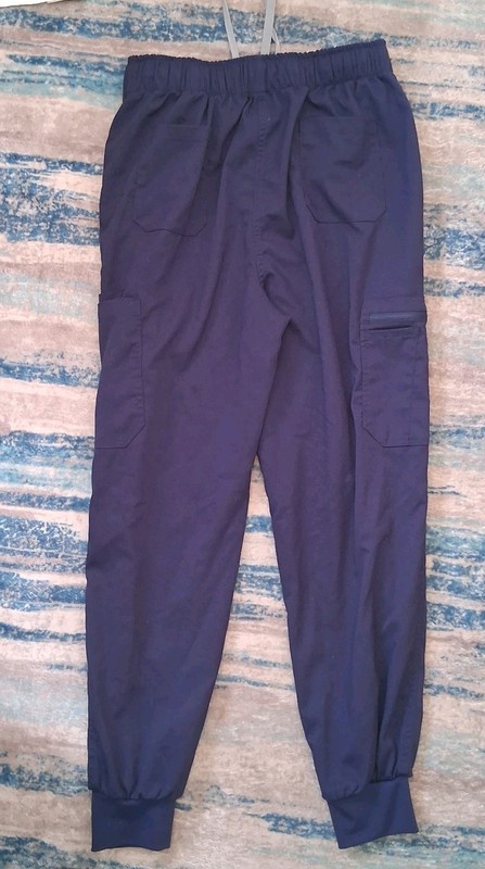 NiaaHinn Scrubs Jogger Pants Women Navy Blue Size Medium Pockets gallery