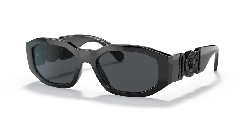 NEW Versace 4361 Sunglasses 536087 Black 100% AUTHENTIC