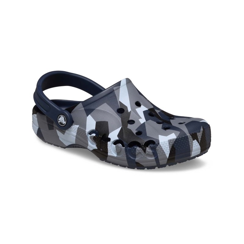 Crocs Adult Unisex Baya Clog – Navy/Multi Color