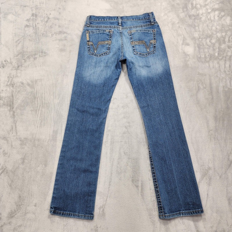 Cinch Jeans Mens 29x32 Blue Medium Wash Ian Slim Bootcut Stretch Denim Western gallery