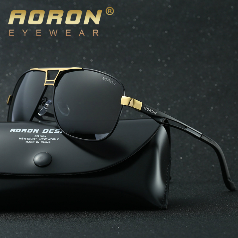 Mens Polarized Photochromic Sunglasses UV400 Pilot Sport Driving Outdoor Glasses