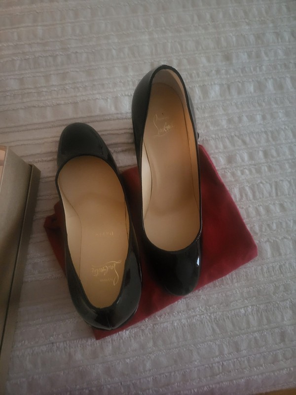 Christian Louboutin shoes women heels size 10 RedSole Heel 3.25