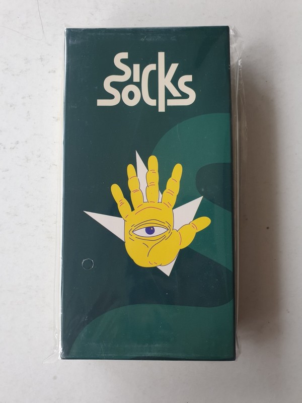 Sick Socks Evil Eye Socks Gift for Women & Teens, Unisex uk size 3.5 – 8 New