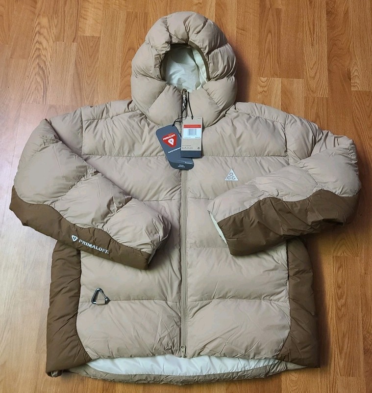 $350 Nike ACG Therma-FIT ADV Lunar Lake Jacket Tan Brown FV8909-297 Men’s Large