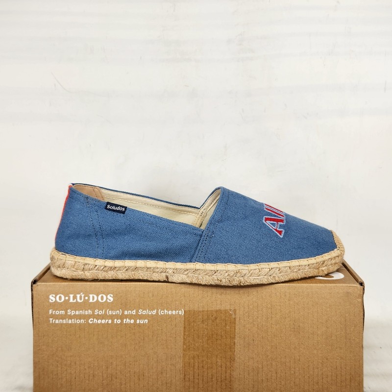 10-10.5 MEN – Soludos Original Espadrille – Laguna Blue France ALLEZ