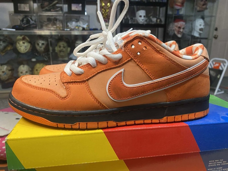 Sz 12 Nike Sb Orange Lobsters