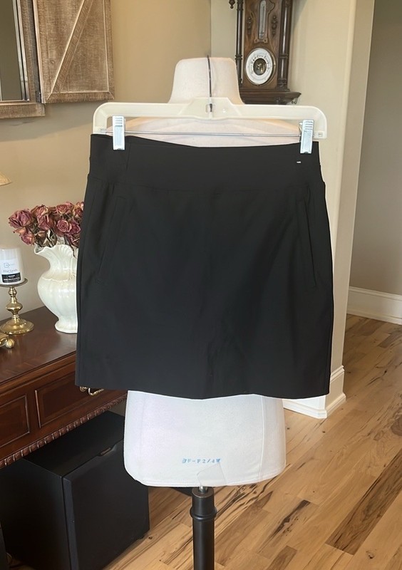 Black Skort Tennis Golf Athleisure Activewear