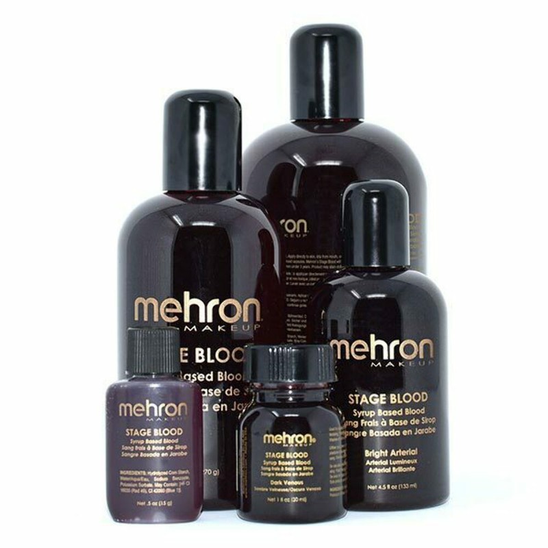 Mehron Stage Blood Mouth Safe for SFX, Asst Sizes and Colors Available