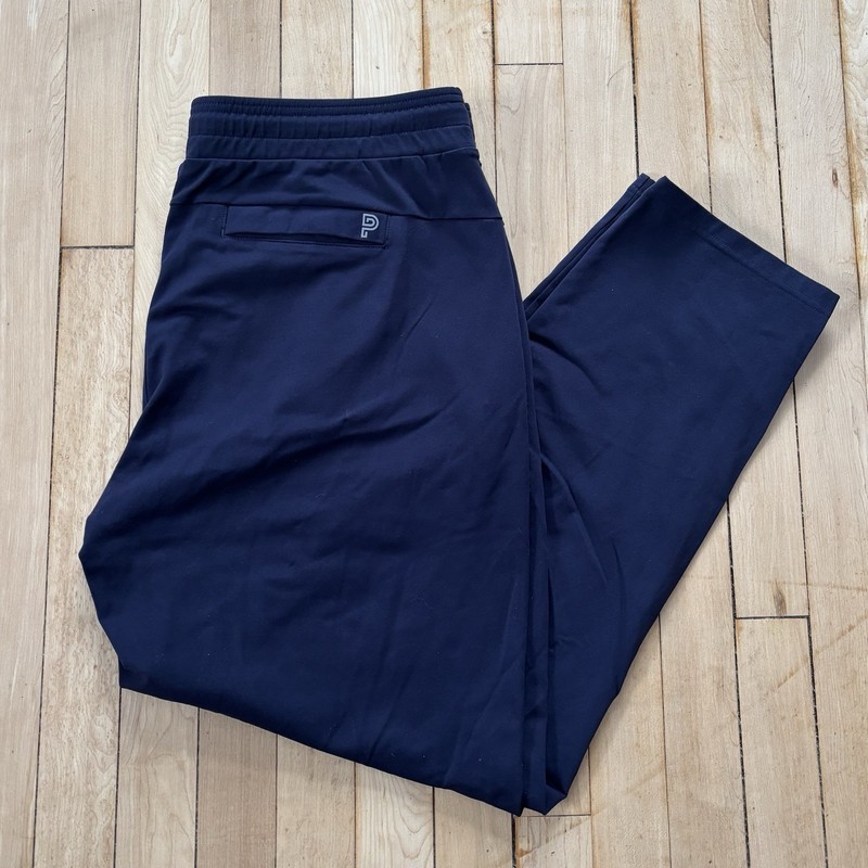 Public Rec All Day Every Day Sweatpants Mens 36×29 Navy Blue Stretch Workout