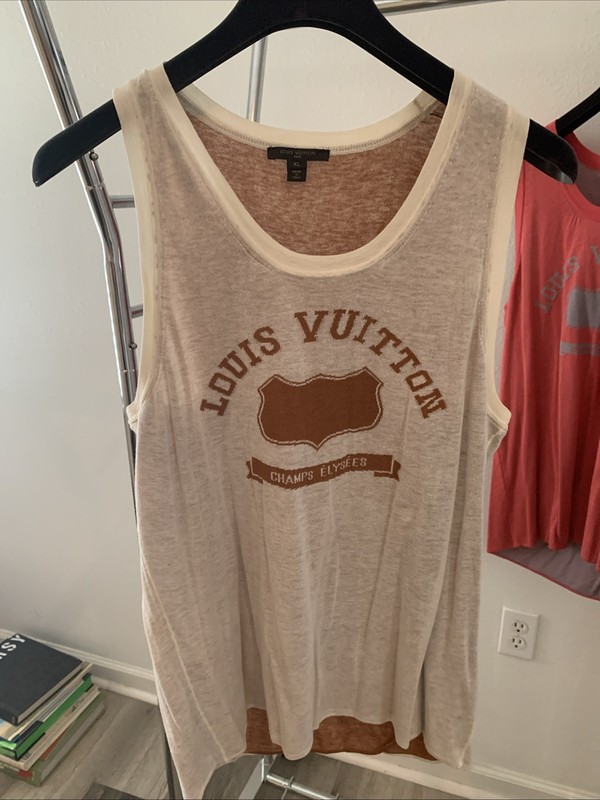 Louis Vuitton LV, Never Worn Men’s Tank Top, Size XL