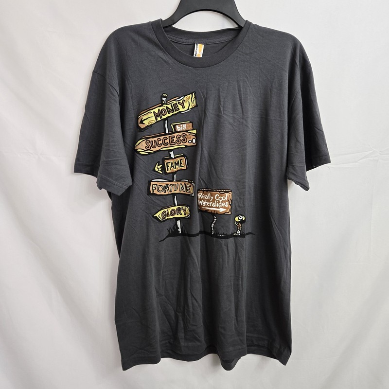 Shirt Woot The Choice Was Not Hard Gunny Dark Gray Shirt Men’s Size Large