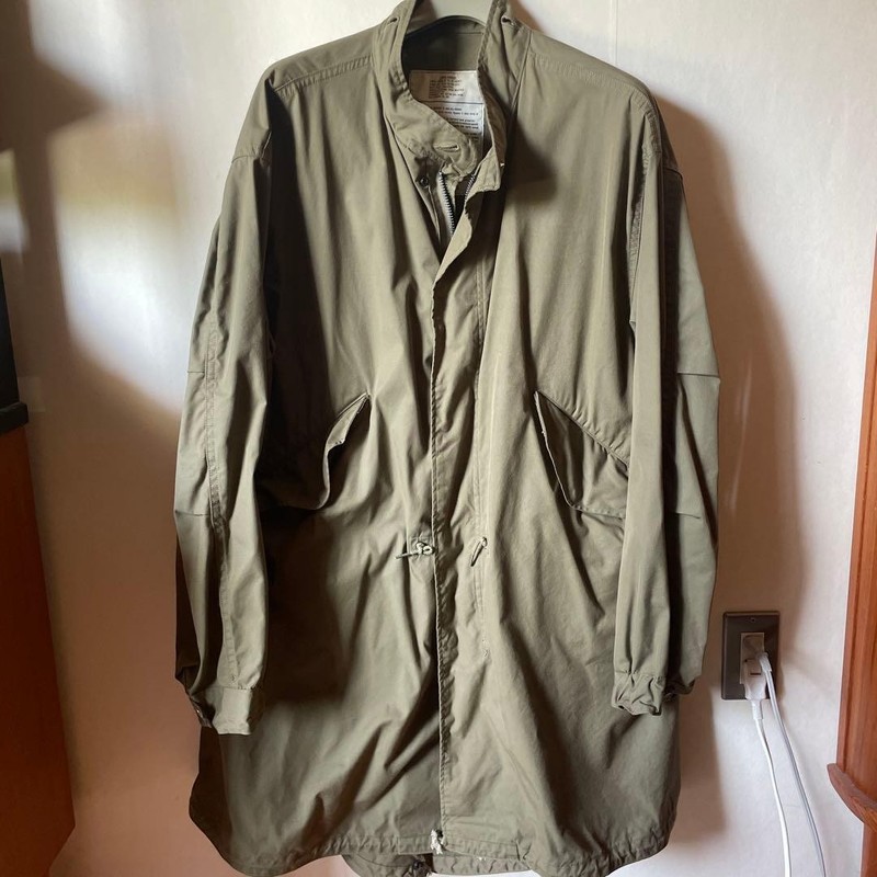 Buzz Rickson’s M69 Mod Coat Khaki L Jacket Outerwear #bz104