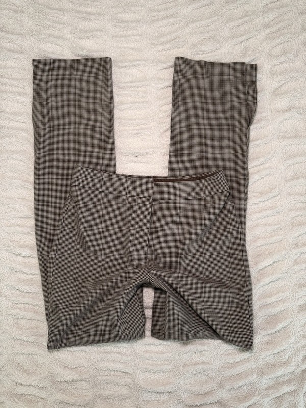 Babaton Atelier Check Dress Pants Size 4