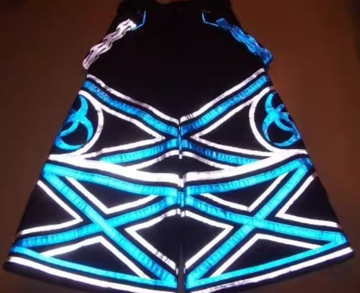 Heatwave Phat Pants Rave Gear Reflective Dance Wear Hardstyle Reflector Trousers