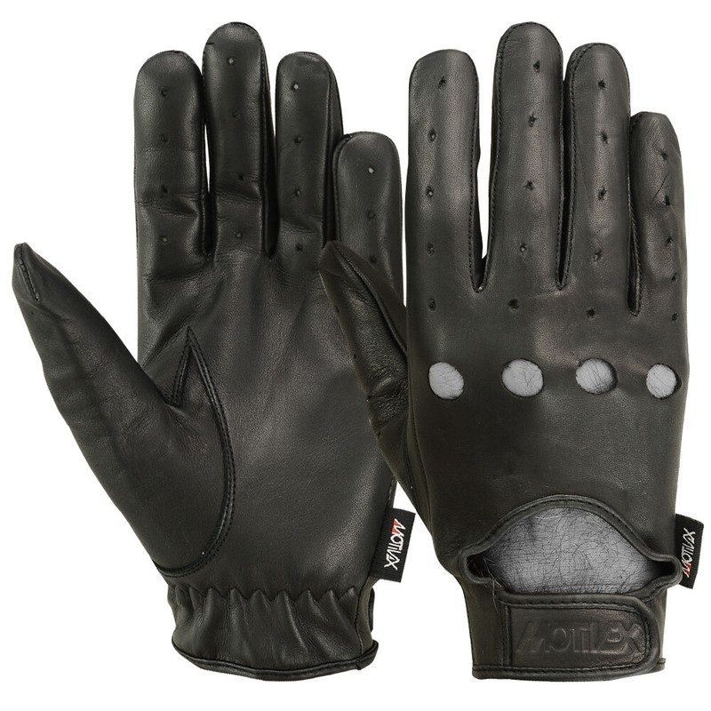 Men’s Driving Gloves Chauffeur Car Motorcycle Unlined Leather Police Drivers MRX