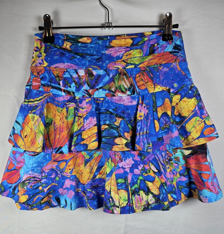 Donajo Abstract Womens Skort Size 1 (SM) Tennis Pickleball Golf