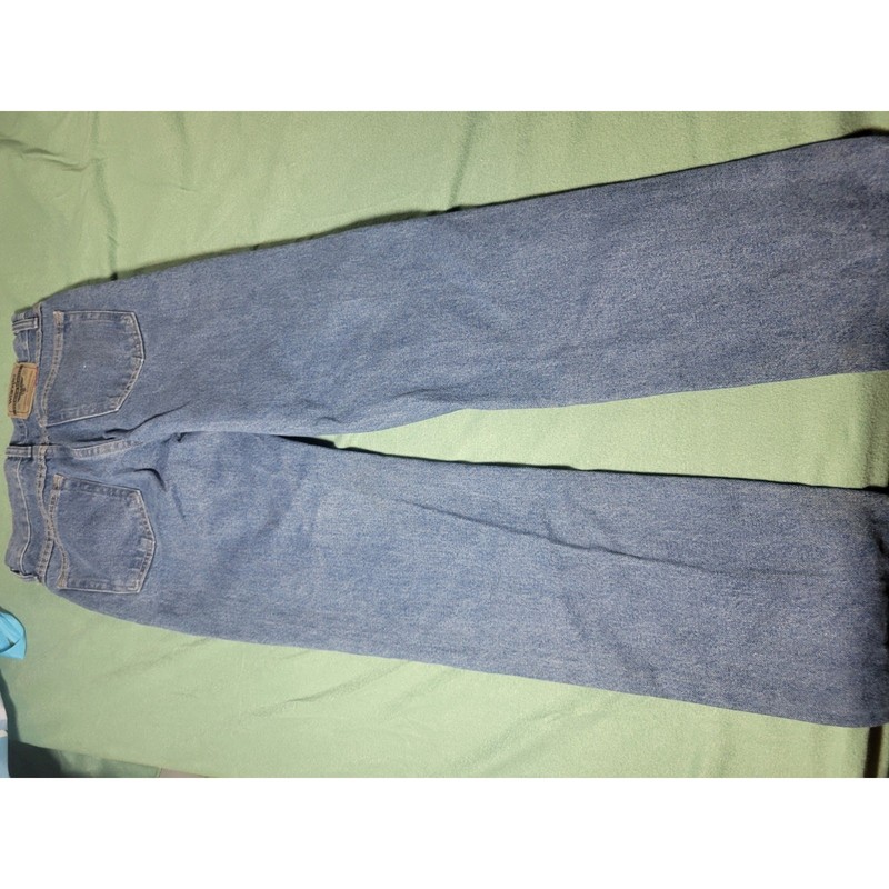 Wrangler Men's Blue Jeans Medium Wash Regular Fit 29x32 Pants gallery