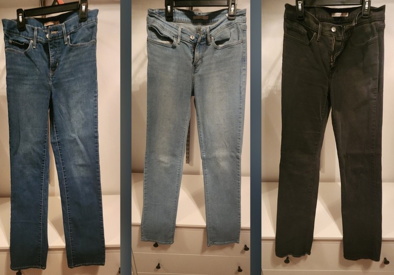 Womans Levi Jeans Size 6 Waist 28 – 3 Pairs Used Excellent, MAKE AN OFFER!!!