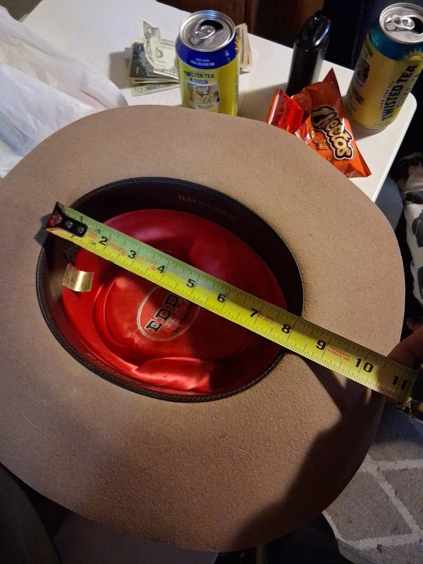 5x Beaver Brand And Eddy Bros Cowboy Hats 7 1/4 gallery
